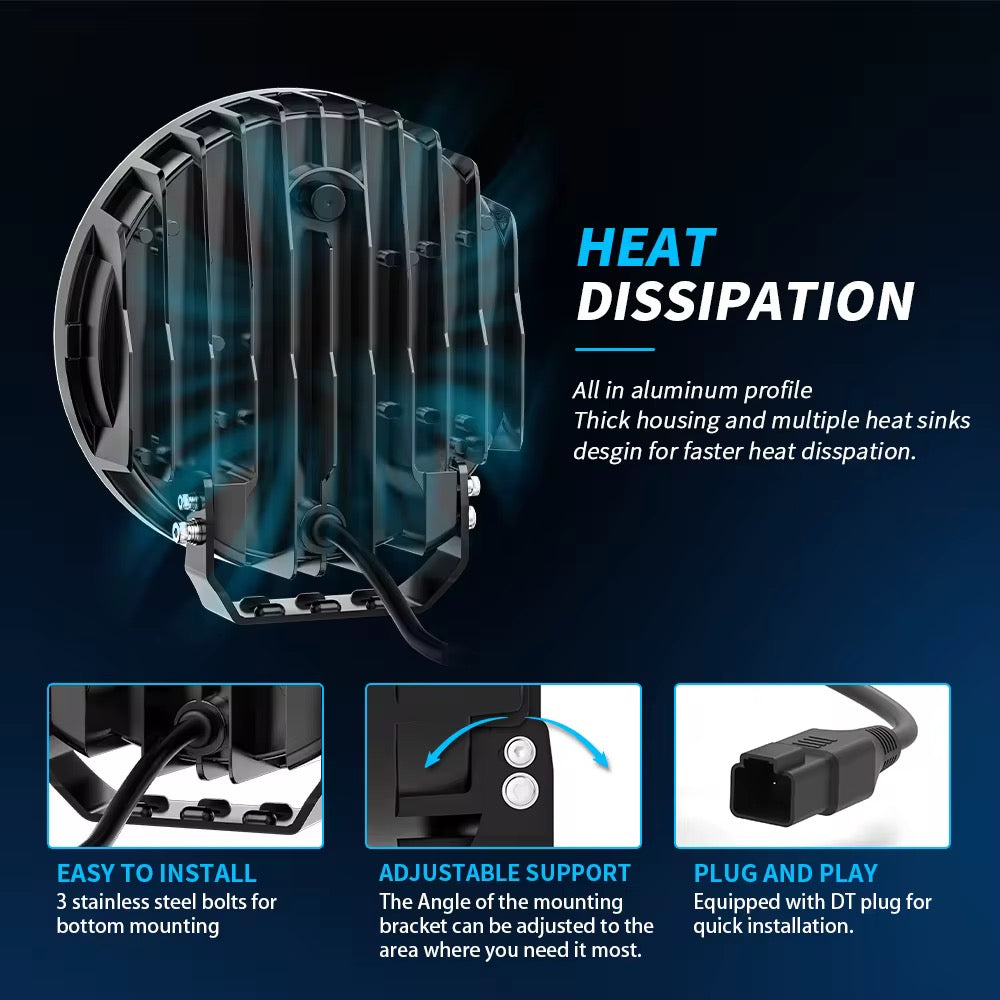 كشافات قيادة DXZ 7R05 – قوة تتحمل كل الظروف 🔦