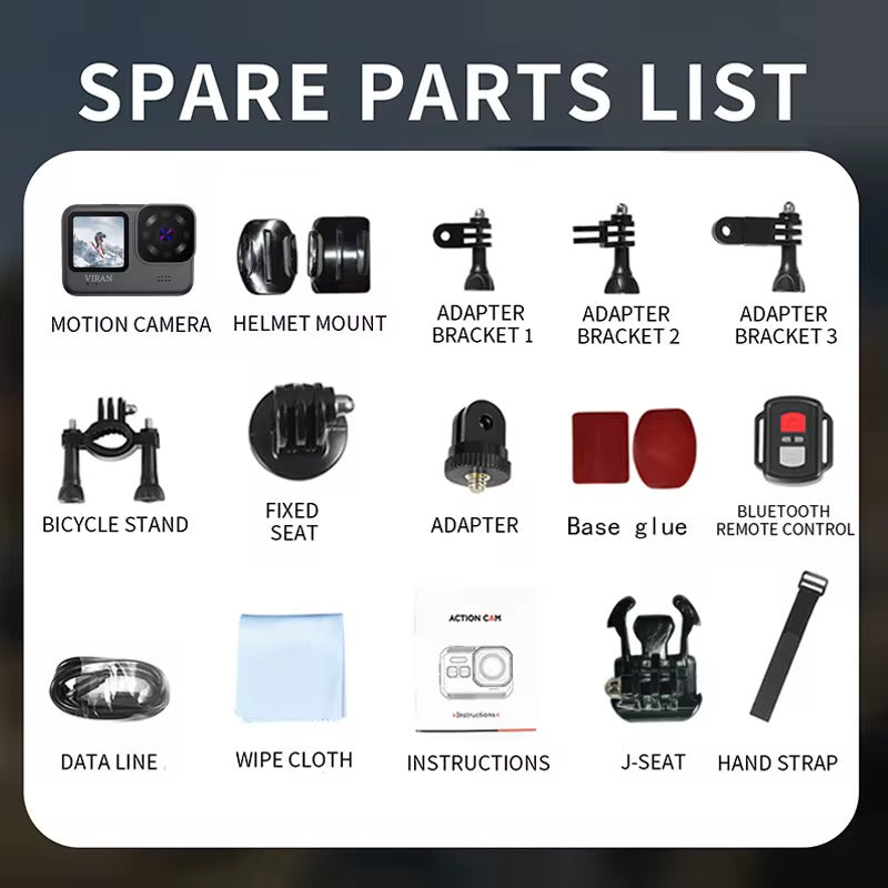 Camera action VIRAN V9 – 4K Wi-Fi