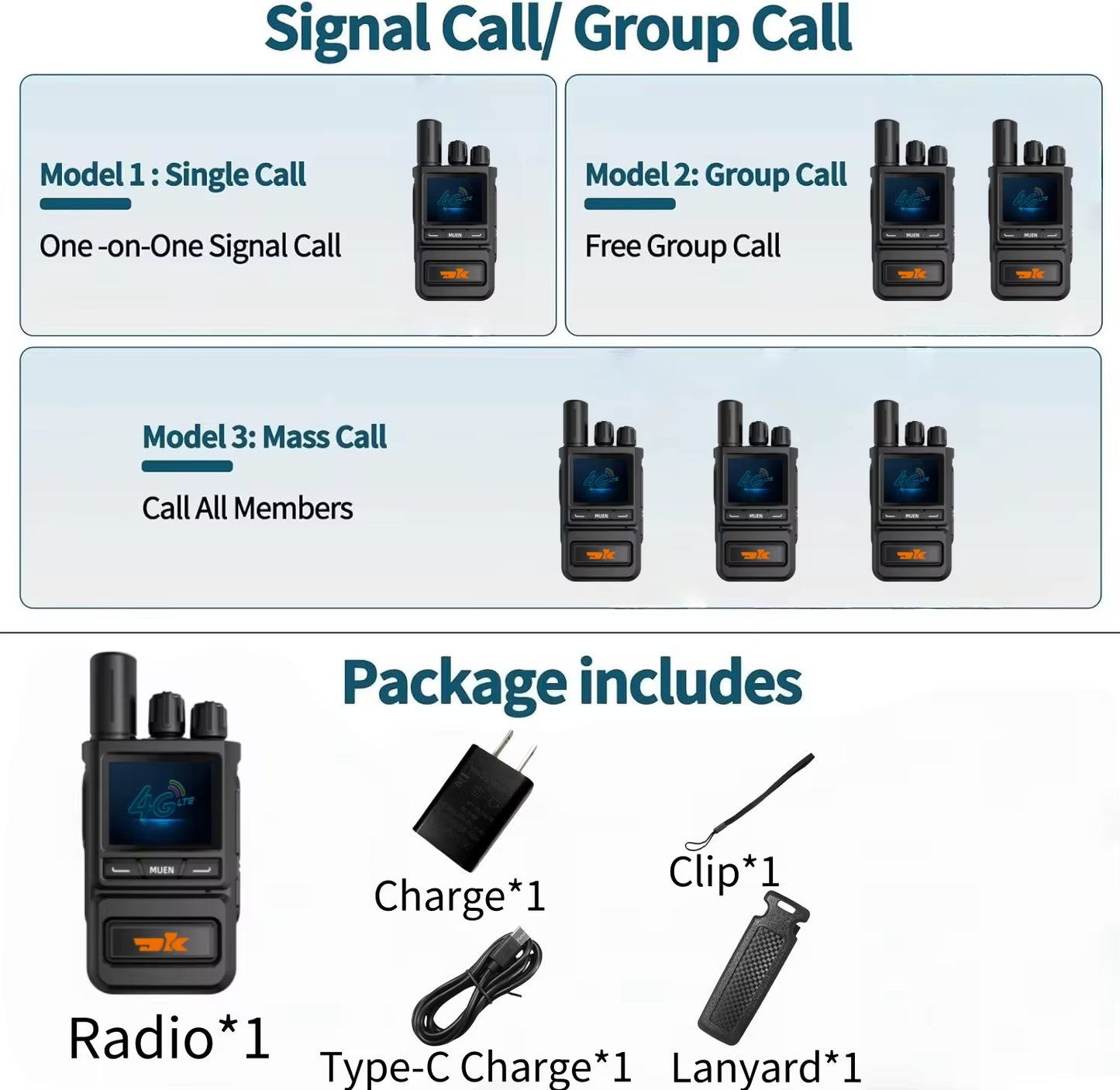 جهاز اللاسلكي الذكي KULTALKS 4G