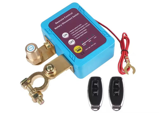 قاطع بطارية السيارة بالريموت – حماية ذكية ضد السرقة