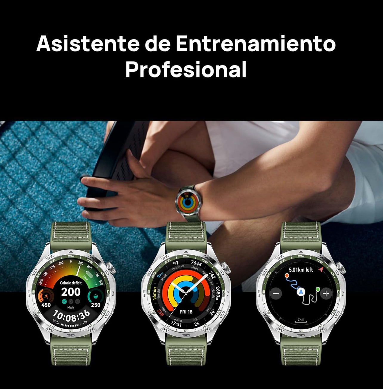 🌿 Huawei Watch GT 4 – أناقة تلتقي بالقوة