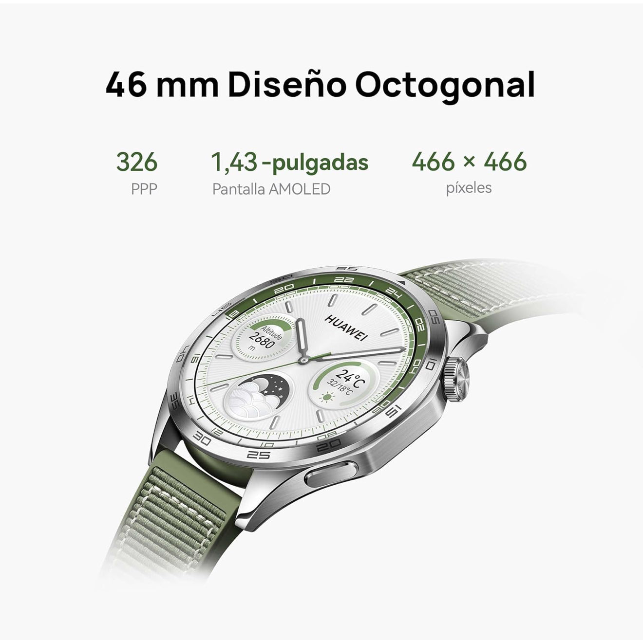 🌿 Huawei Watch GT 4 – أناقة تلتقي بالقوة