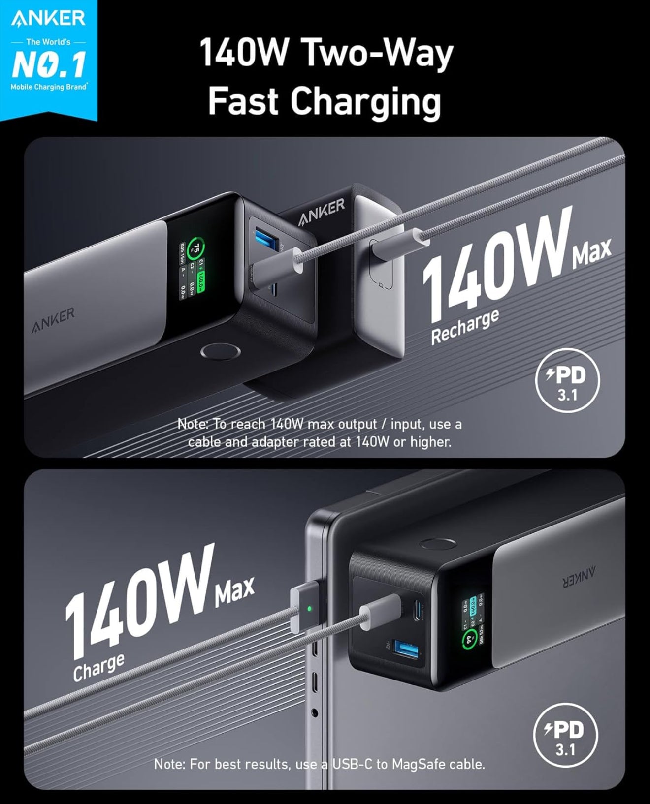 Power bank anker 24000mah