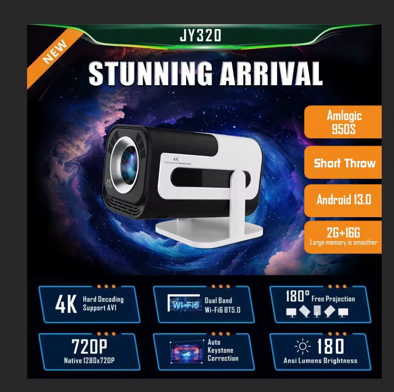 اجعل أي جدار يتحول إلى شاشة عرض عملاقة!